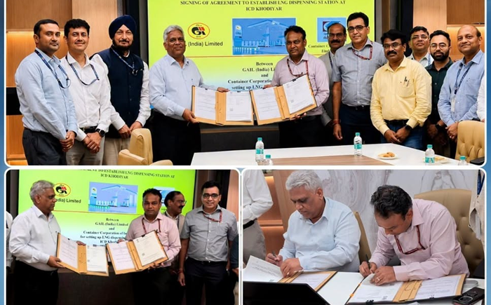 CONCOR and GAIL sign long-term agreement